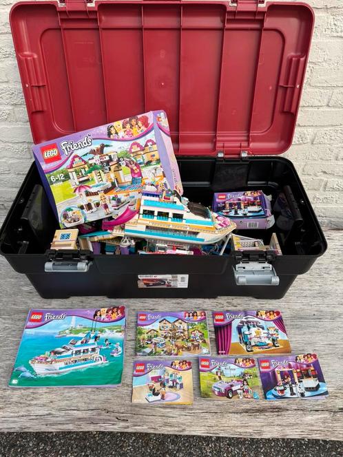 Bak Lego Friends complete sets met handleidingen, Kinderen en Baby's, Speelgoed | Duplo en Lego, Zo goed als nieuw, Lego, Ophalen