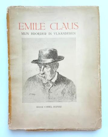 Cyriel Buysse - 'Emile Claus ...' - gesigneerd met opdracht beschikbaar voor biedingen