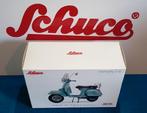 Vespa PX 125 70 Years Special Edition Blauw 1/10 Schuco, Verzenden, Zo goed als nieuw, Motor