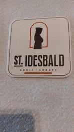 Bierviltje : St. Idesbald Abdijbier/Brouwerij Huyghe, Envoi, Comme neuf, Sous-bock