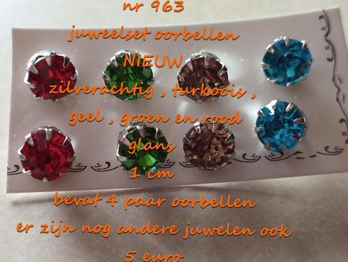 963. Parure de bijoux : boucles d'oreilles, NEUF, @LAST PIEC, Bijoux, Sacs & Beauté, Boucles d'oreilles, Neuf, Puces ou Clous