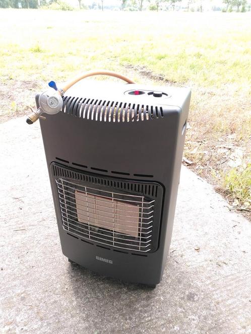 Gimeg mobiele gaskachel op propaan., Huis en Inrichting, Kachels, Zo goed als nieuw, Ophalen