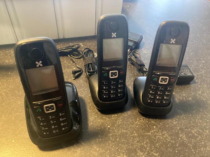 Handset telefoon Proximus Twist 304 trio, Telecommunicatie, Vaste telefoons | Handsets en Draadloos, Zo goed als nieuw, 3 handsets