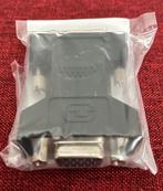 DVI-to-VGA, DVI-adapter, DVI-stekker naar VGA-aansluiting, Ophalen of Verzenden, Nieuw