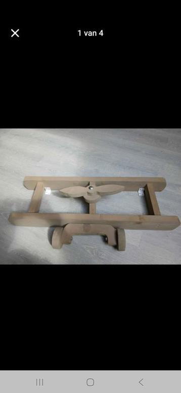 Steigerhouten vliegtuig kinderkamer beschikbaar voor biedingen