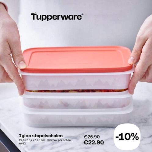 Stapel dozen igloo., Huis en Inrichting, Keuken | Tupperware, Zo goed als nieuw, Ophalen of Verzenden