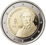 Italië 2023 - Alessandro Manzoni - 2 euro CC UNC, Postzegels en Munten, 2 euro, Italië, Ophalen of Verzenden