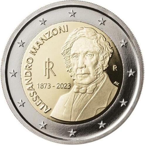 Italië 2023 - Alessandro Manzoni - 2 euro CC UNC, Timbres & Monnaies, Monnaies | Europe | Monnaies euro, 2 euros, Italie, Enlèvement ou Envoi