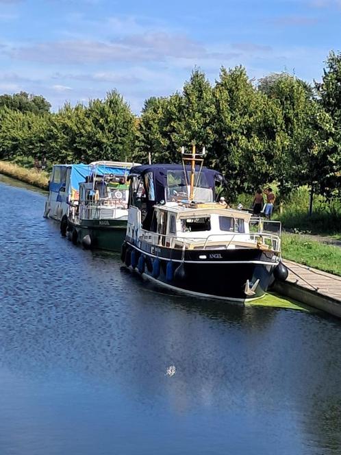 Motorjacht, Watersport en Boten, Motorboten en Motorjachten, Gebruikt, Staal, 9 tot 12 meter, Diesel, Binnenboordmotor, 50 pk of meer