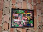 Handmade schilderij abstract, Ophalen of Verzenden