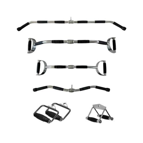 PH Fitness Multi Grip Set RVS – 6 Antislip Lat Pulley Grips, Sport en Fitness, Fitnessmaterialen, Nieuw, Ophalen