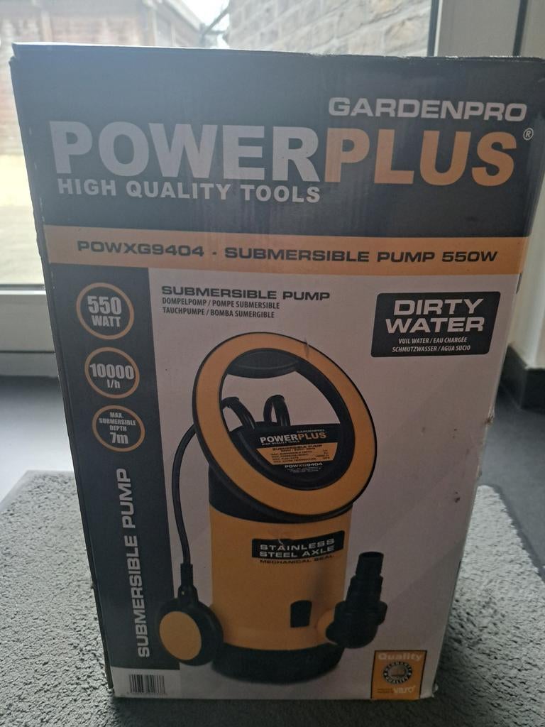 Dompelpomp XG9404., Doe-het-zelf en Bouw, Ophalen