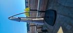 Parasol met voet, Tuin en Terras, Ophalen, Gebruikt