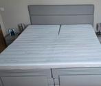 Nieuwe boxspring beige 180cmx200cm, met of zonder topping, Huis en Inrichting, Slaapkamer | Bedden, Ophalen, Verstelbaar, Beige