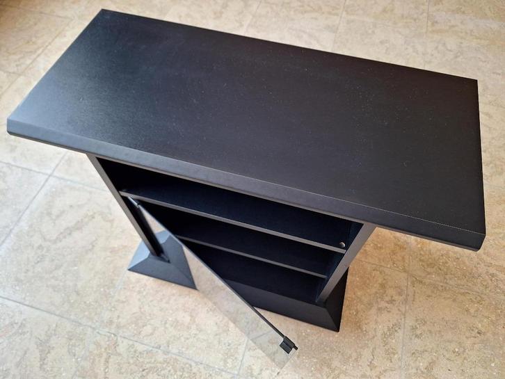 TV-kastje zwart - 77,5cm breed, Huis en Inrichting, Kasten |Televisiemeubels, Gebruikt, Minder dan 100 cm, 50 tot 100 cm, 25 tot 50 cm