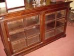 UNIEKE TEAK VITRINE DRESSOIR VITRINEKAST WANDKAST KEUKENKAST, Huis en Inrichting, Ophalen