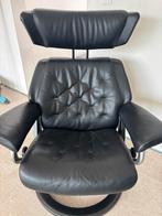 Zwarte Stressless relax, Ophalen, Minder dan 75 cm, Hout, Zo goed als nieuw