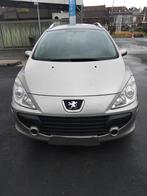 PEUGEOT 307 SW 1.6 hdi 90 cv 7 ZITPLAATSEN, Auto's, Peugeot, Voorwielaandrijving, Zwart, 4 cilinders, 7 zetels
