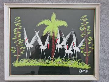Abstract schilderij “KAMBI!”  beschikbaar voor biedingen