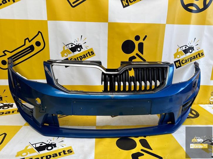 Voorbumper Skoda Octavia RS KLS 5E0807221F bumper, Auto-onderdelen, Carrosserie, Bumper, Skoda, Voor, Gebruikt