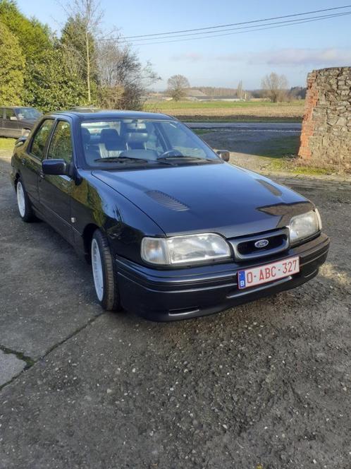 ford sierra cosworth, Auto's, Ford, Particulier, Sierra, Benzine, Berline, 4 deurs, Handgeschakeld, Zwart, Zwart, Achterwielaandrijving