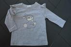 Disney T shirt met stampertje grijs maat 74, Kinderen en Baby's, Meisje, Shirtje of Longsleeve, Ophalen of Verzenden, Disney