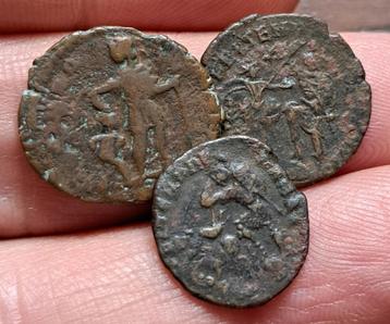 3 Romeinse, waaronder Valentinianus I en Constantijn II beschikbaar voor biedingen