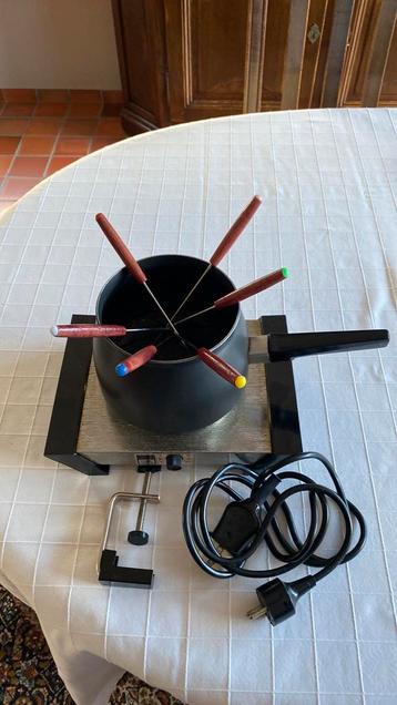 Elektrische fondue set