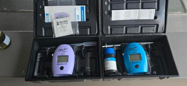 Hanna checker nitrate hr en alkalinity, Dieren en Toebehoren, Vissen | Aquaria en Toebehoren, Zo goed als nieuw, Verzenden
