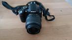 Nikon D3000 + lens 18-55mm, Audio, Tv en Foto, Fotocamera's Analoog, Gebruikt, Ophalen of Verzenden, Nikon