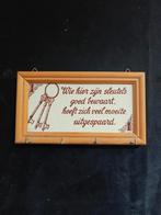 Wie hier zijn sleutels goed bewaart., Enlèvement ou Envoi, Comme neuf