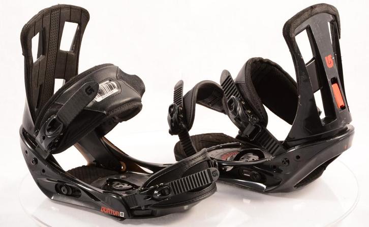 Fixations de snowboard M BURTON PROGRESSION, Sports & Fitness, Snowboard, Utilisé, Fixations, Enlèvement ou Envoi