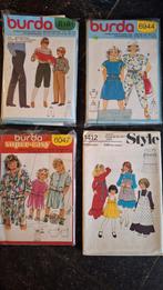 Set van 4 vintage kinder kledingpatronen Styles en Burda, Ophalen, Gebruikt, Burda