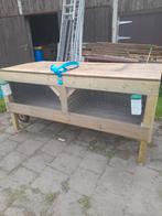 Konijnen hok, Dieren en Toebehoren, Knaagdieren en Konijnen | Hokken en Kooien, Ophalen, 110 cm of meer, 60 tot 90 cm, Nieuw