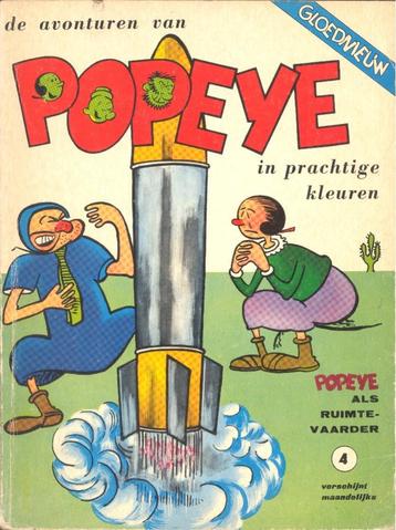 Verzameling strips Popeye. beschikbaar voor biedingen