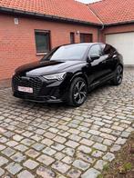 Audi q3 s-line sportback, Auto's, Audi, 1995 cc, Zwart, Leder, 5 deurs