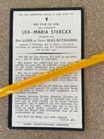 Oorlogsslachtoffer MEI 1940 Poperinge Lea STERCKX Bombardeme, Enlèvement ou Envoi, Image pieuse