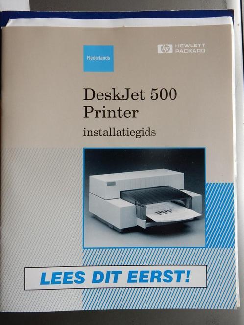 Manuals for HP deskjet printers vintage, Computers en Software, Printers, Gebruikt, Printer, Inkjetprinter, Kleur printen, Zwart-en-wit printen
