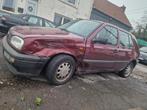 Golf 3 1.9d accidenté avant gauche ancêtre 1994 280000km, Auto's, Volkswagen, Voorwielaandrijving, 4 cilinders, 55 kW, Te koop