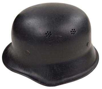 casque de pompier allemand de la Seconde Guerre mondiale en 