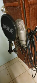 Microphone Rode nt1-A avec housse Rode sm6, Comme neuf, Enlèvement ou Envoi
