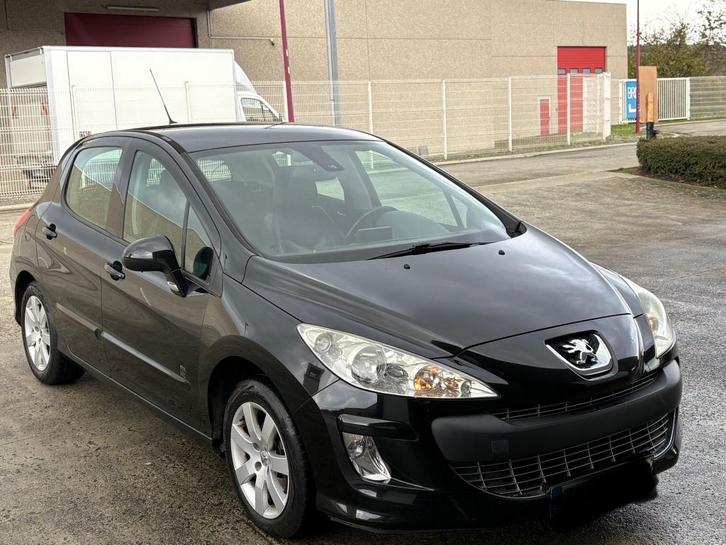 PEUGEOT 308 1.6e HDI BLACK SILVER ÉDITION 1’ERMAİN EURO5, Auto's, Peugeot, Bedrijf, ABS, Adaptieve lichten, Airbags, Airconditioning