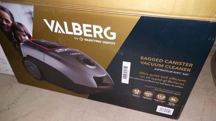 VALBERG stofzuiger + 24 zakken — Onberispelijke staat!, Elektronische apparatuur, Stofzuigers, Stofzuiger, Ophalen