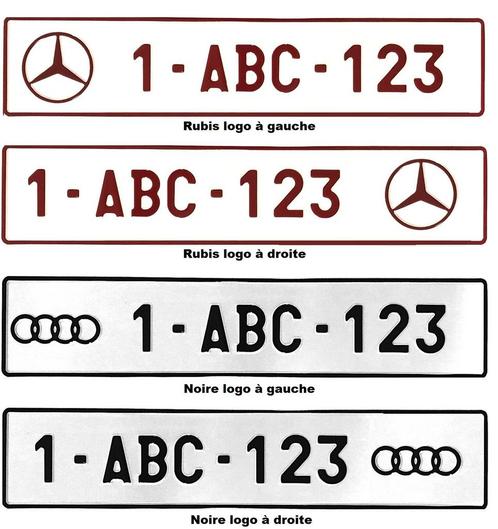 Kenteken met Alu logo, Auto diversen, Tuning en Styling, Ophalen of Verzenden