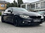 BMW 4 Serie 420 dAS * PACK M + XENON + CUIR + GPS + GARANTIE, Auto's, Automaat, 4 cilinders, Zwart, Bedrijf