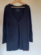 Middellange gilet Esprit EDC maat L, Blauw, Maat 42/44 (L), Ophalen of Verzenden, Zo goed als nieuw
