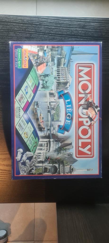 Monopoly Liège ( rare) vend ou échange, Hobby en Vrije tijd, Gezelschapsspellen | Bordspellen, Zo goed als nieuw, Ophalen of Verzenden