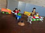 PLAYMOBIL - kinderen met pony's - compleet, Kinderen en Baby's, Ophalen, Zo goed als nieuw, Complete set