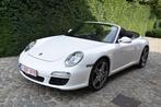 Porsche 997 MK2 / CABRIO / SPORT EXHAUST / LEATHER / PDK, Auto's, Automaat, Parkeersensor, Cabriolet, Wit