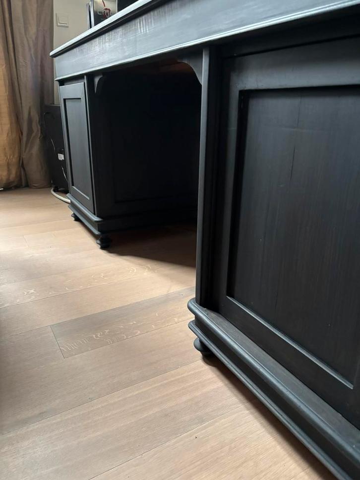 Massief kersenhouten bureau, Huis en Inrichting, Bureaus, Zo goed als nieuw, Bureau, Ophalen